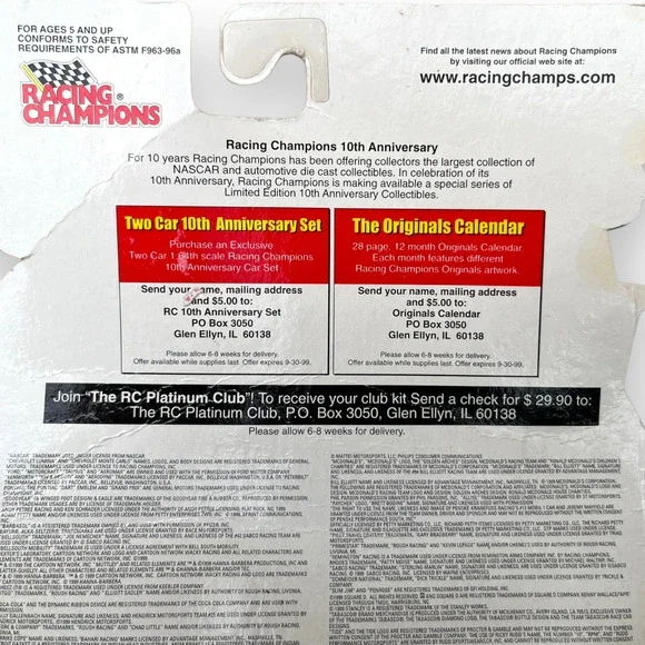 Racing Champions 1999 Nascar Team Sabco Pick It Up Pilgrim #40 1:64 Scale - Picture 7 of 8